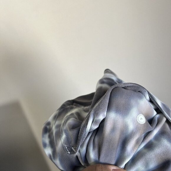 Lululemon All Yours Hoodie Marmoleado Tie Dye Graphite Gray Pockets Fleece 4 - Picture 9 of 10